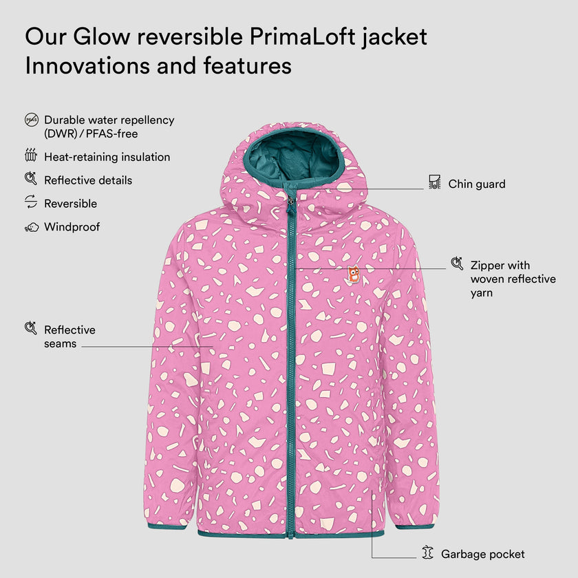 Glow reversible PrimaLoft jacket