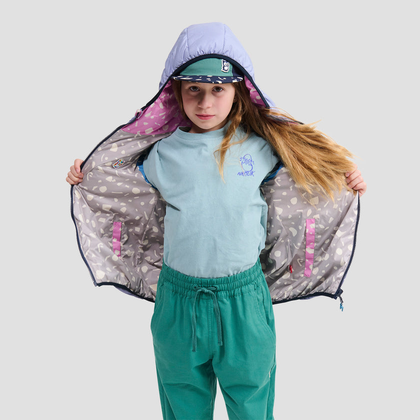 Glow reversible PrimaLoft jacket Upcycled (10)