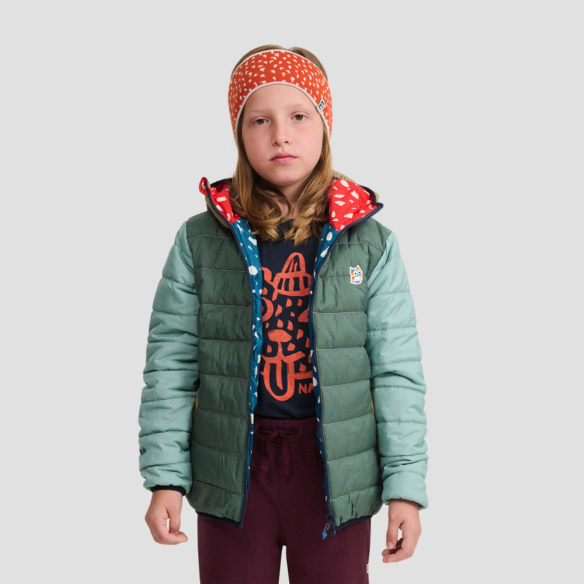 Glow reversible PrimaLoft jacket Upcycled (1)