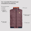 Icon reversible PrimaLoft vest