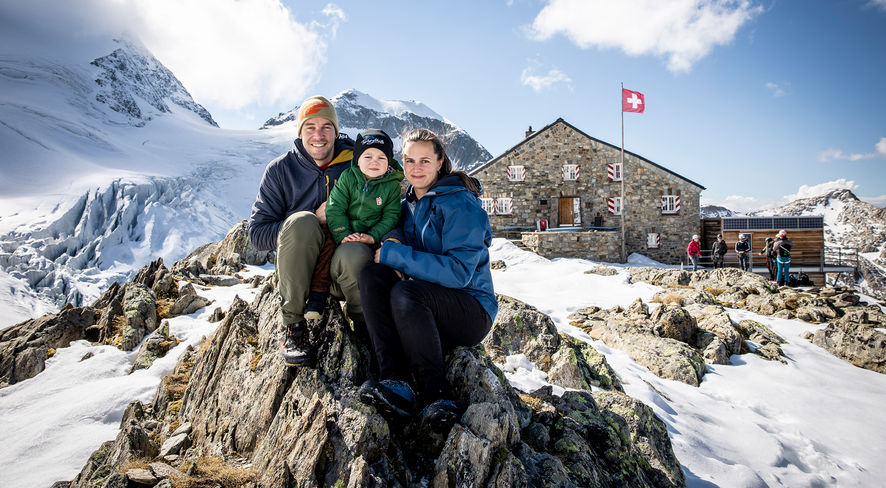 Growing up at 2,795 meters – Family life at the Tierberglihütte