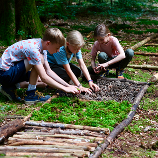 DIY with kindwaldundwiese: A sensory barefoot trail for everyone
