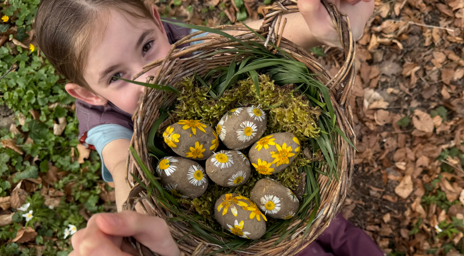 Sedd bombs in Easter egg shape
