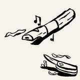 Carving a Marmot Whistle