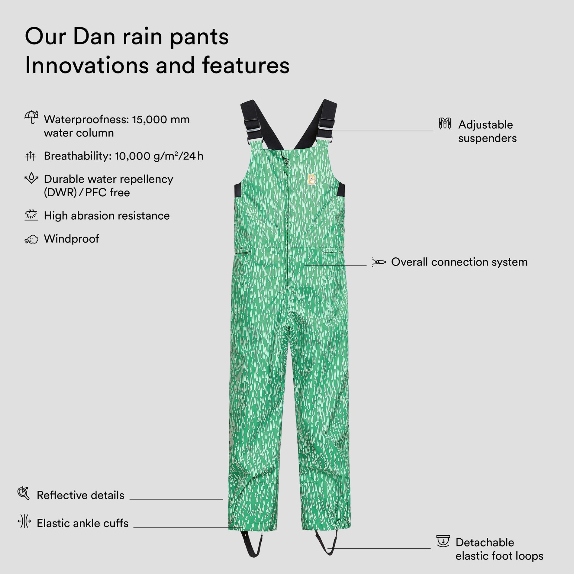 Dan rain pants "Twine" (4)