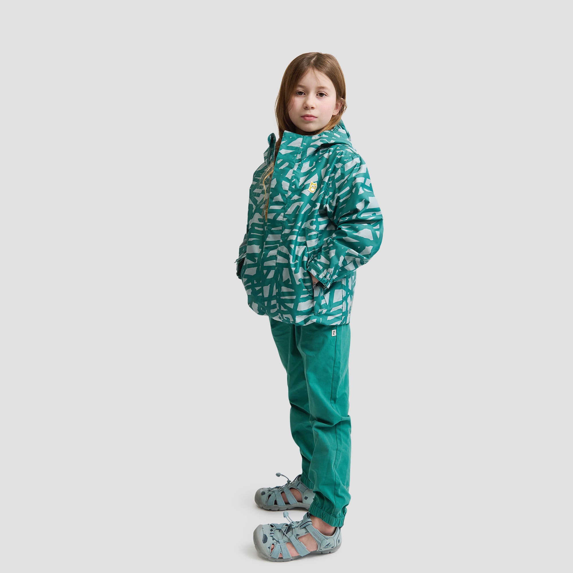 Dash Inflatable Pants Kids outdoor pants green | Dash pants, light ripstop | namuk US
