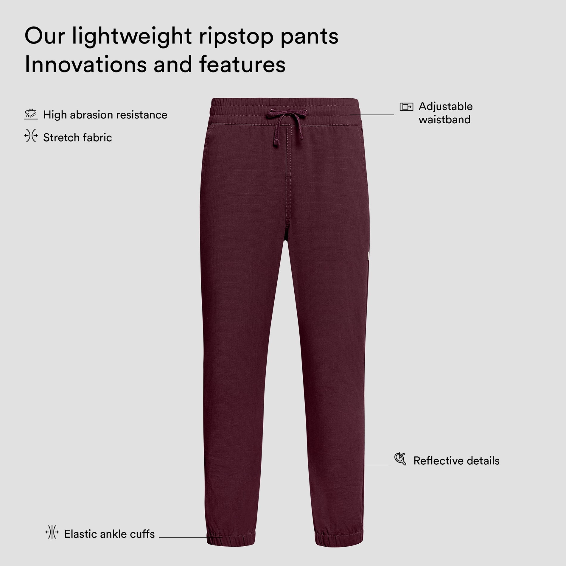 Dash lightweight ripstop pants (4)