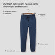 Dash lightweight ripstop pants (4)