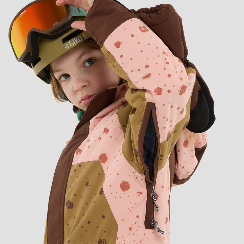 Kids winter jackets brown | Four ski jacket | namuk US