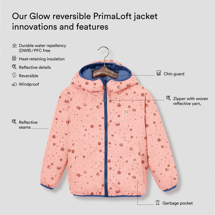 Glow reversible PrimaLoft jacket 