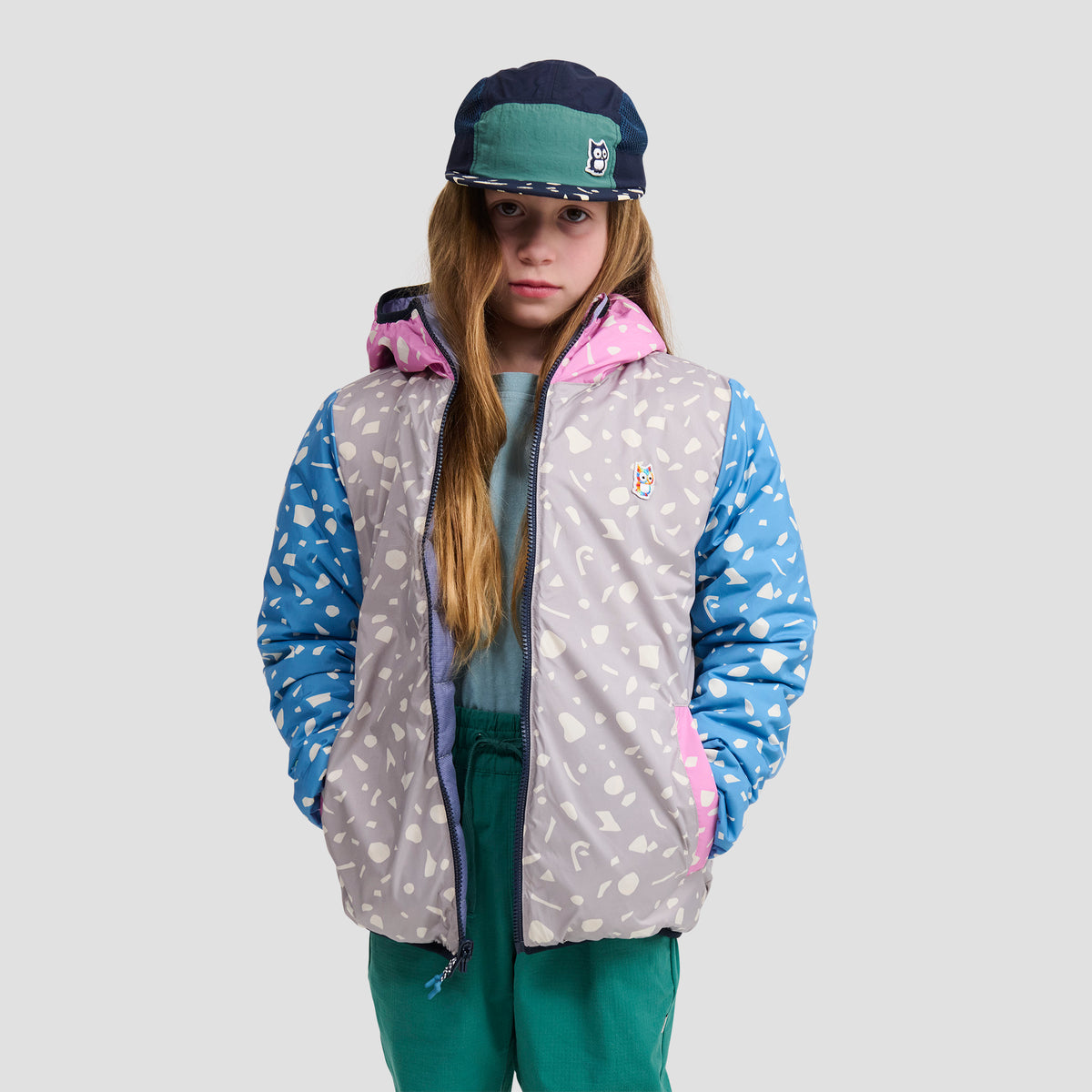 Glow reversible PrimaLoft jacket Upcycled