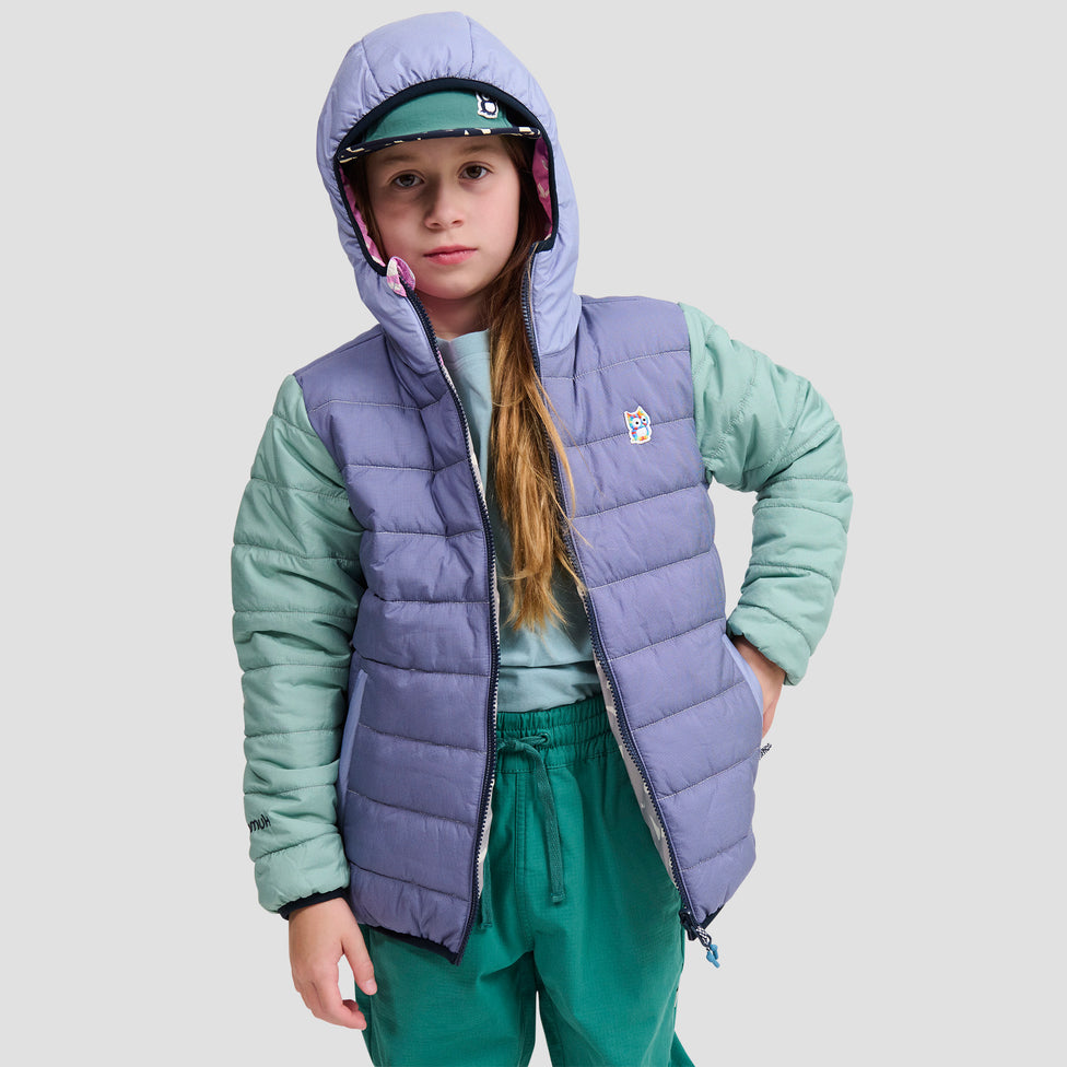 Glow reversible PrimaLoft jacket Upcycled