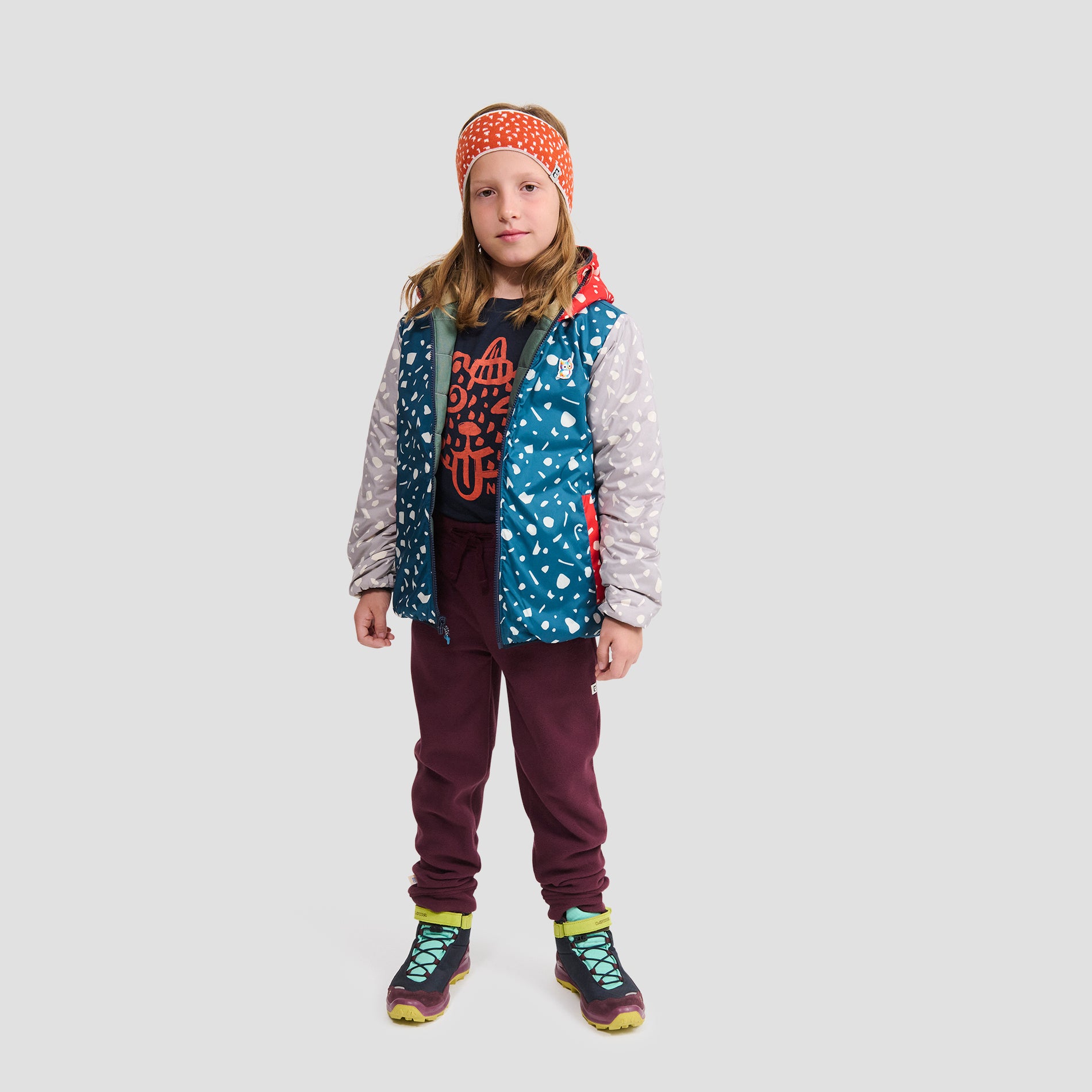 Glow reversible PrimaLoft jacket Upcycled (2)
