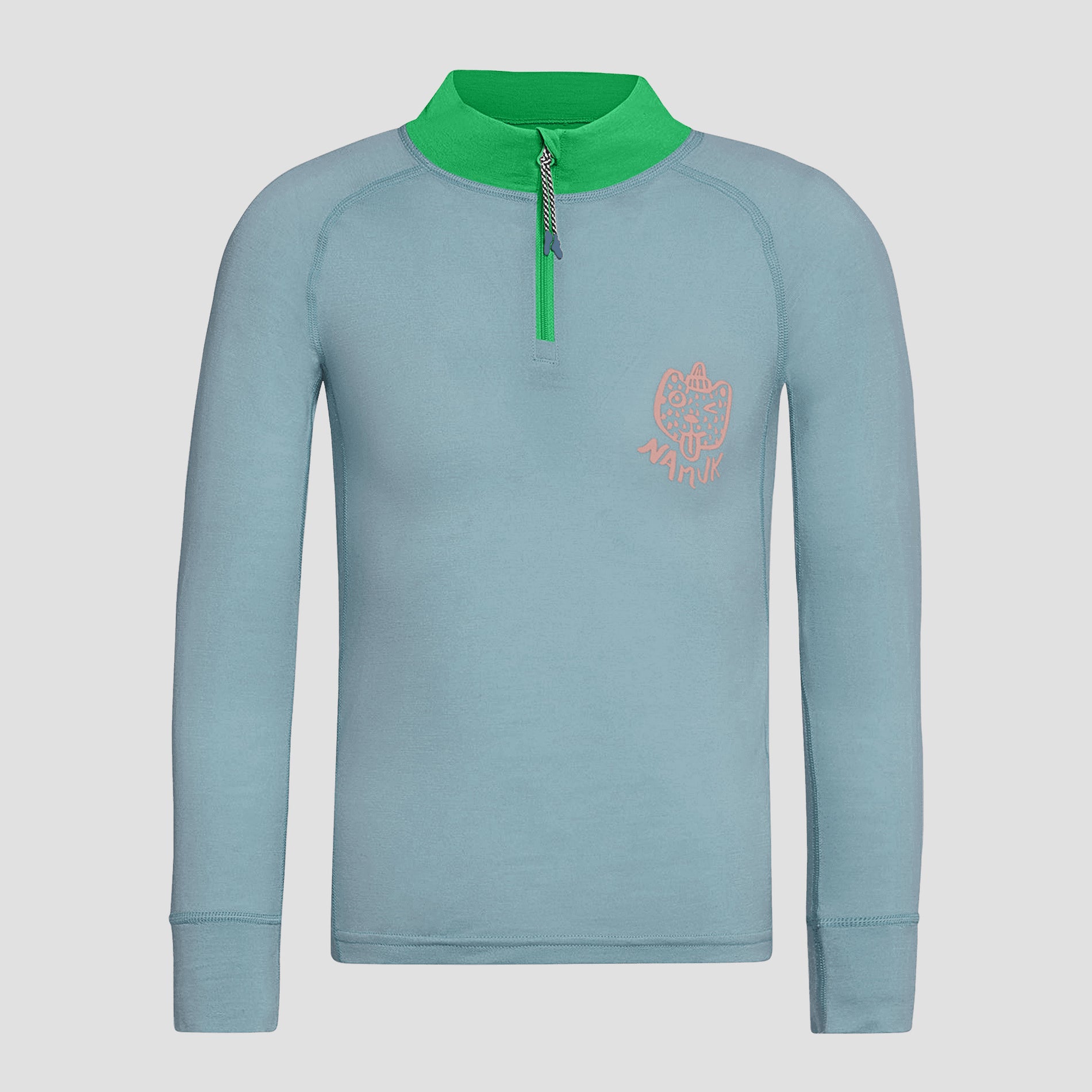 Honu Merino half-zip longsleeve "Rascal"