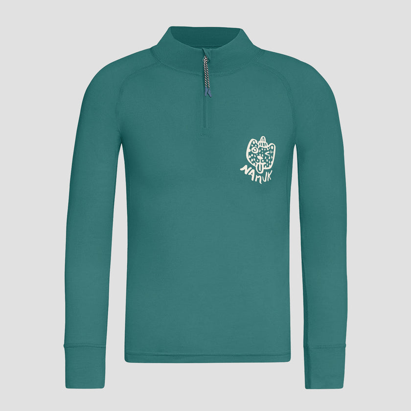 Honu Merino half-zip longsleeve 