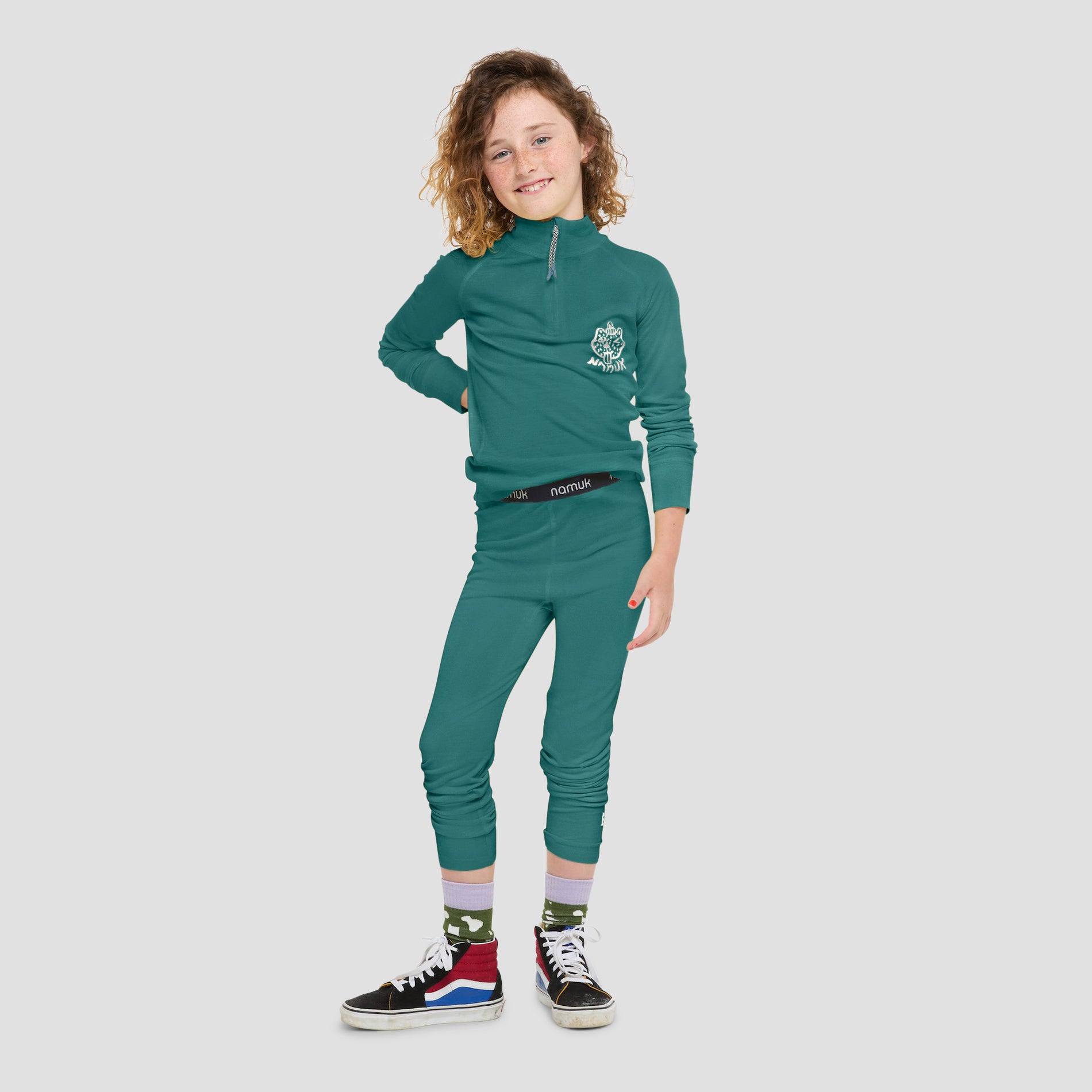 Honu Merino half-zip longsleeve "Rascal"