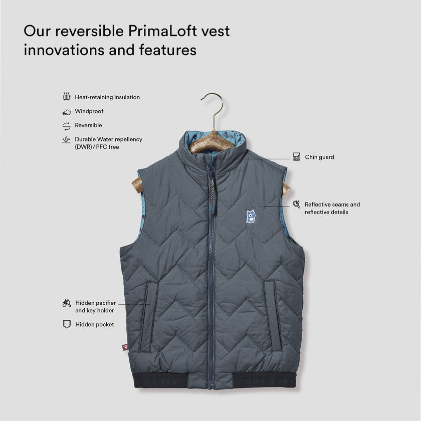 Icon reversible PrimaLoft vest 