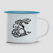 Kopi enamel mug 