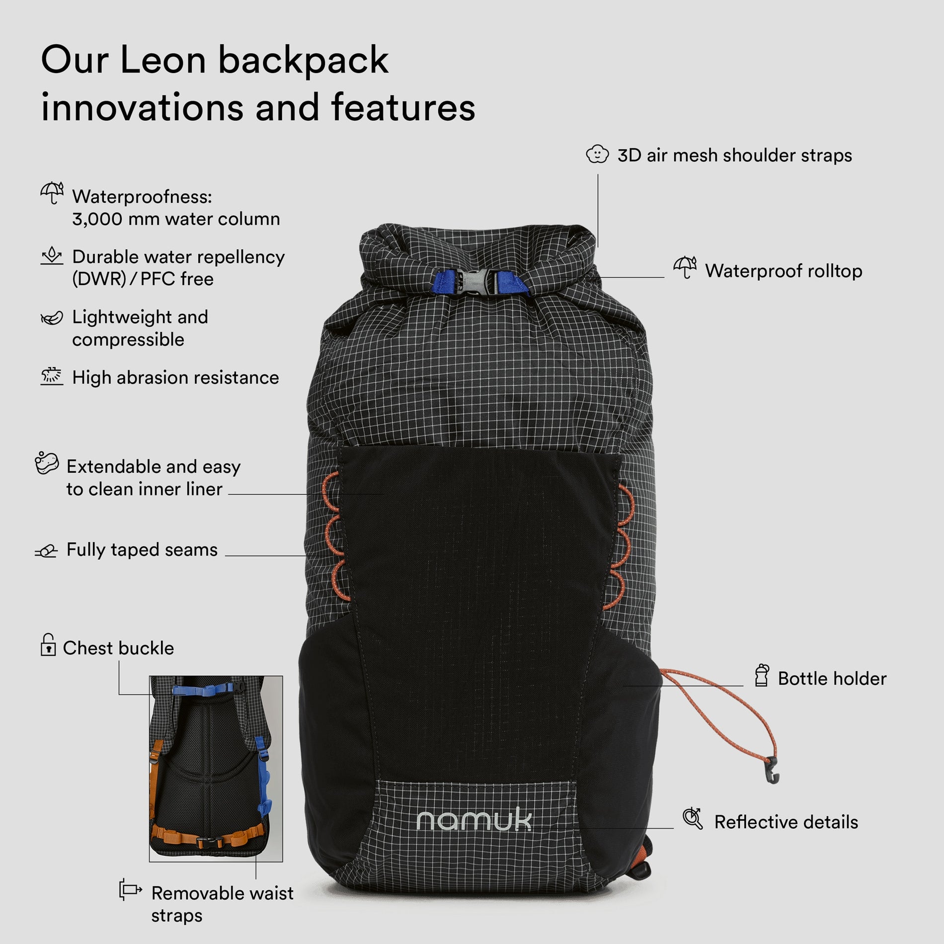 Leon backpack 20L (4)
