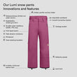 Lumi snow pants (4)