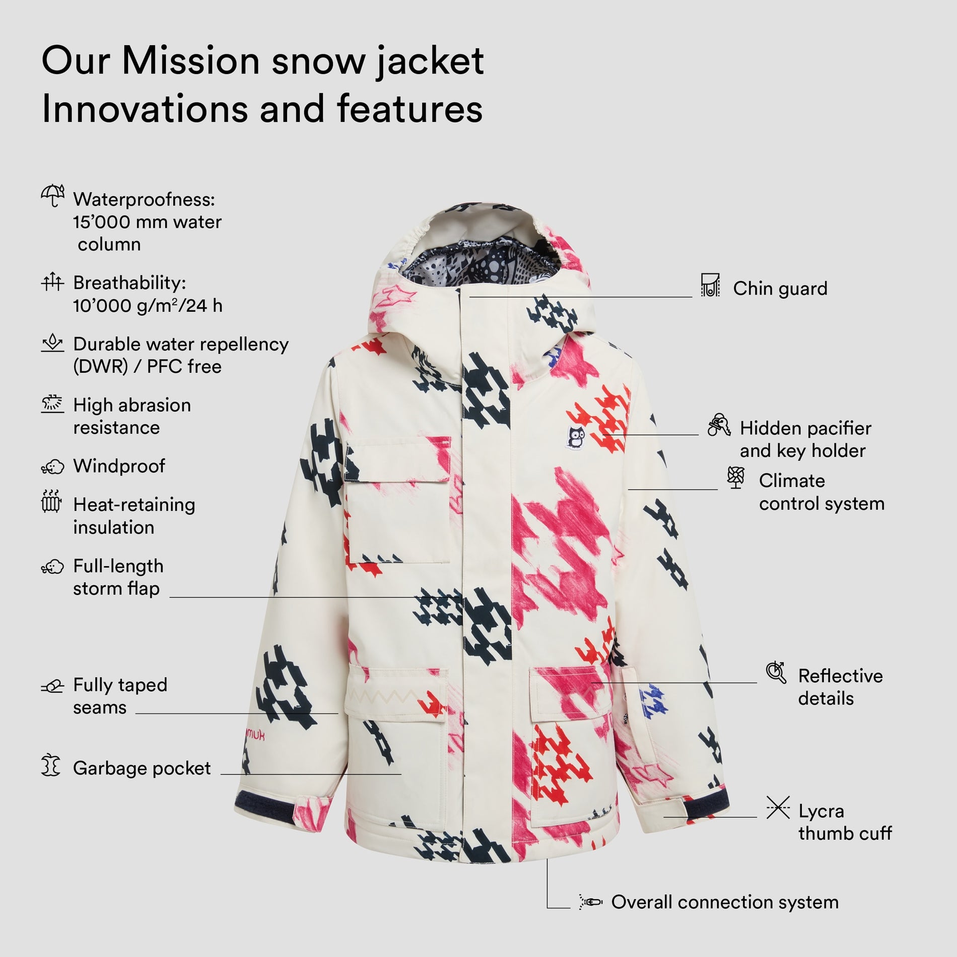 Mission snow jacket "Gerum" (4)