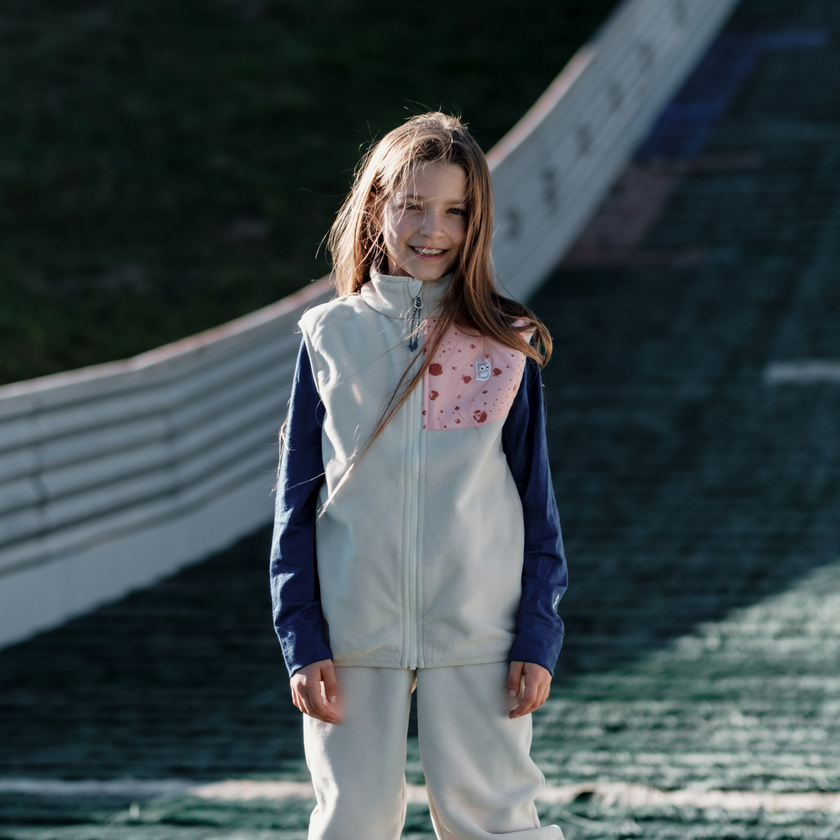 Muka bio-fleece vest 