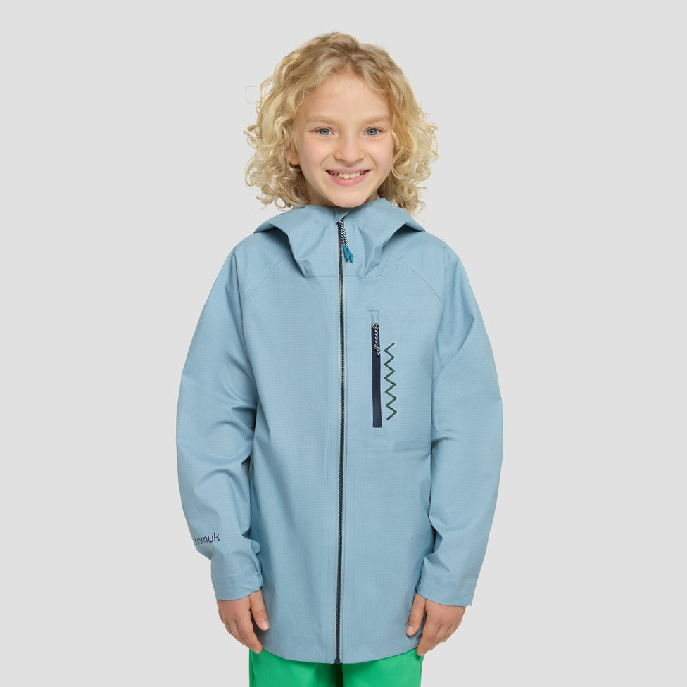 Windbreaker Girls Light Rain Jacket Girls Trekktain 3-in-1 Jacket