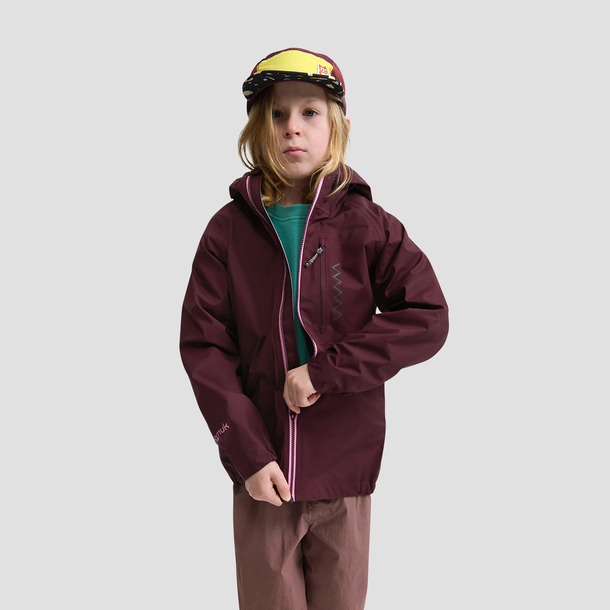 One ultralight rain jacket