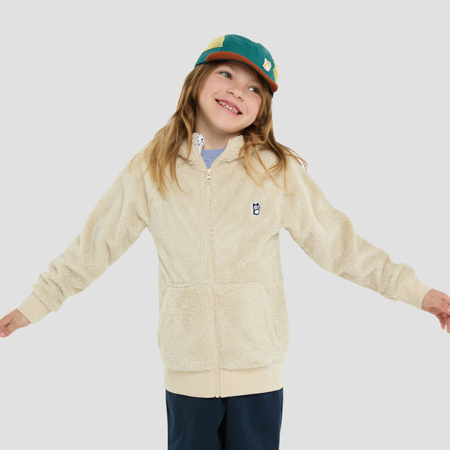Panda High Loft fleece zip hoody - SS26
