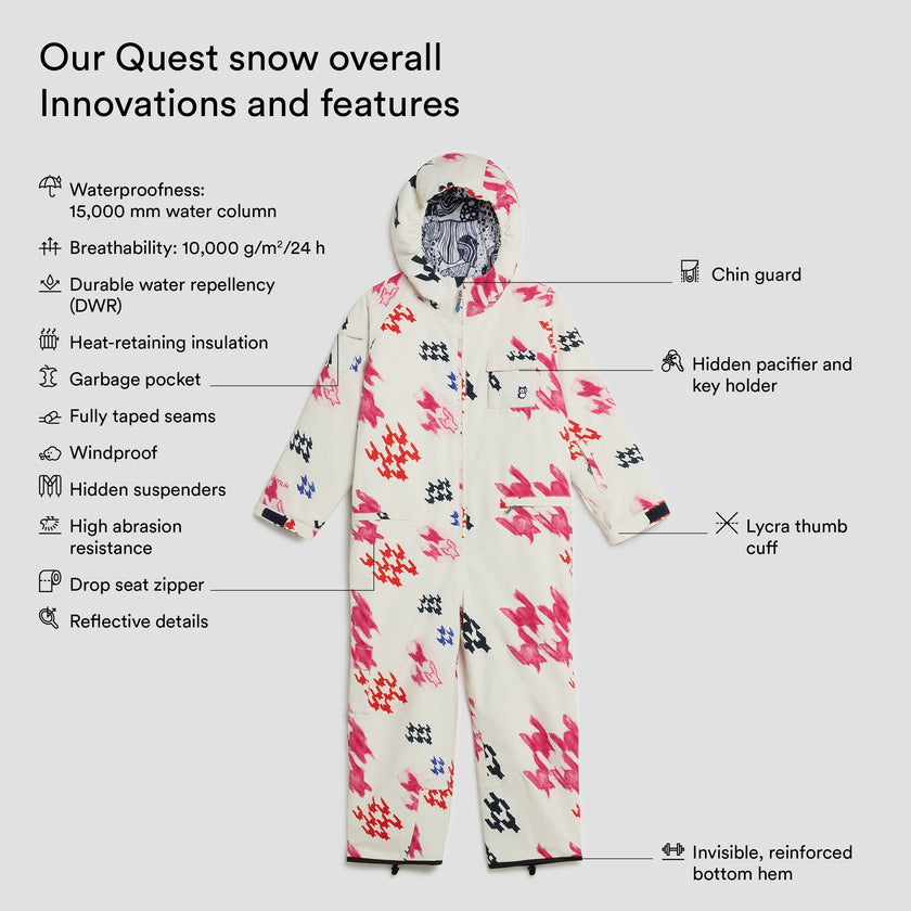 Quest snow overall 