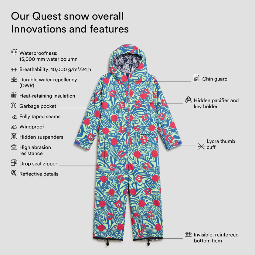 Quest snow overall 