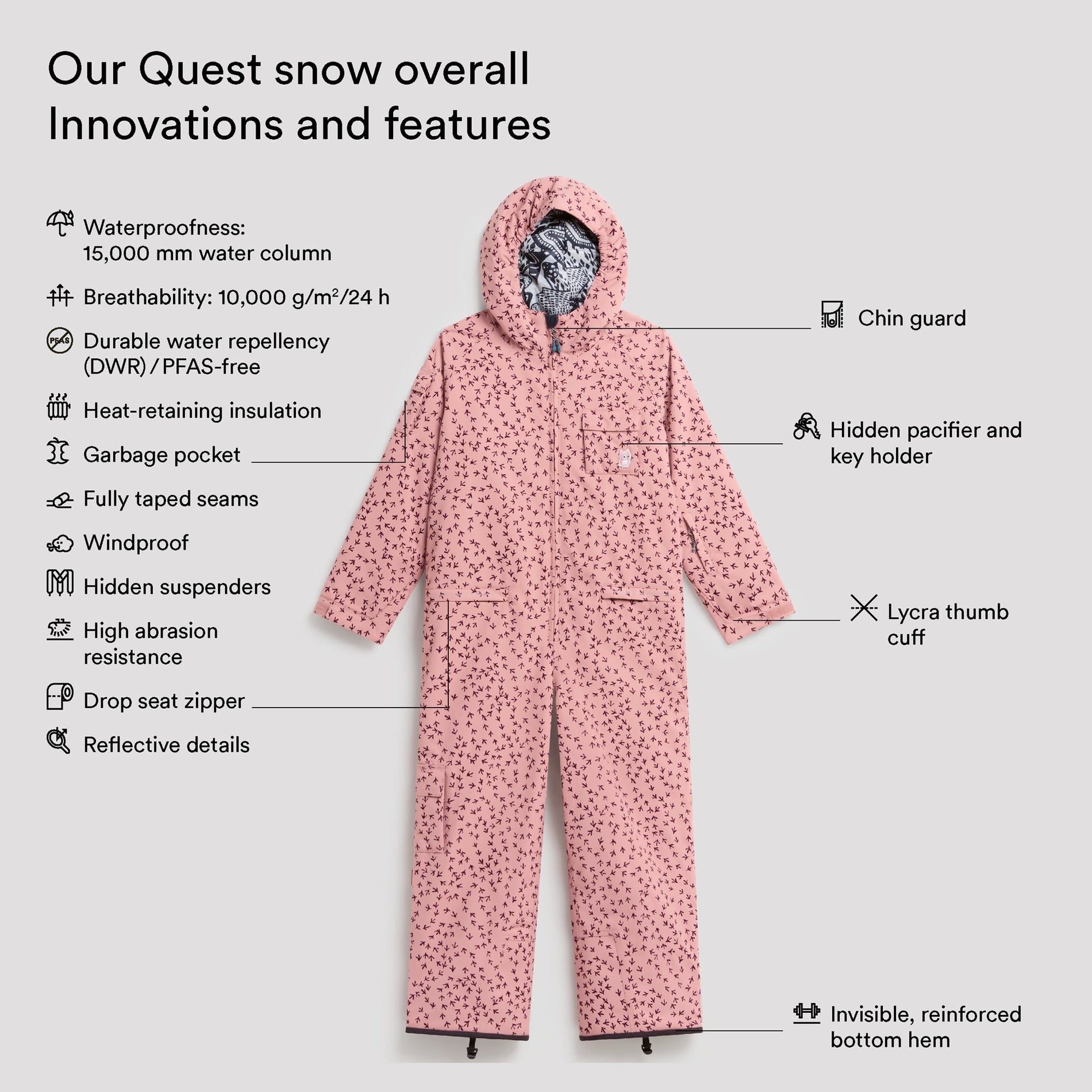 Quest snow overall "Senso" (3)