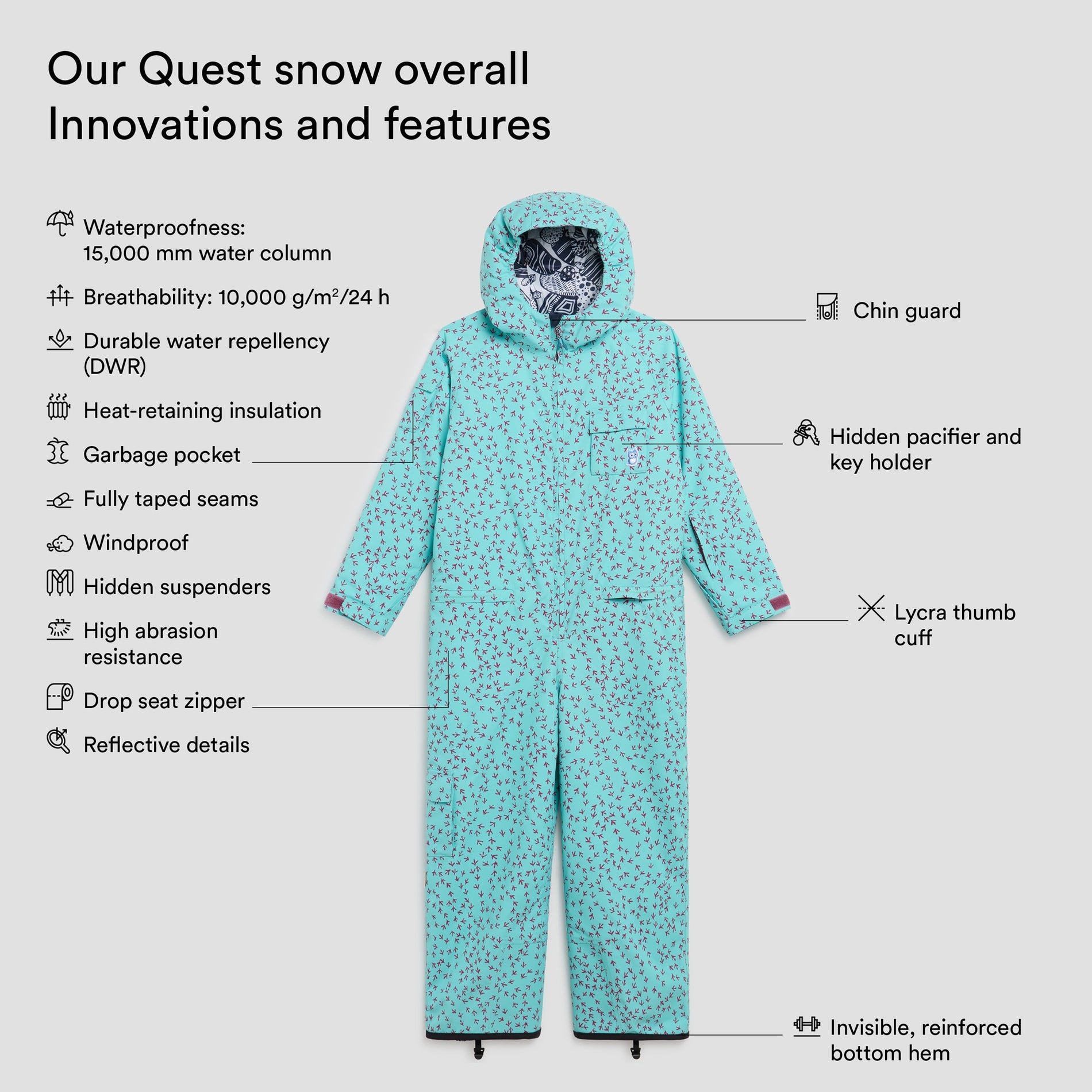 Quest snow overall "Senso" (4)