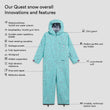 Quest snow overall 