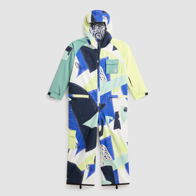 Quest snow overall Upcycled