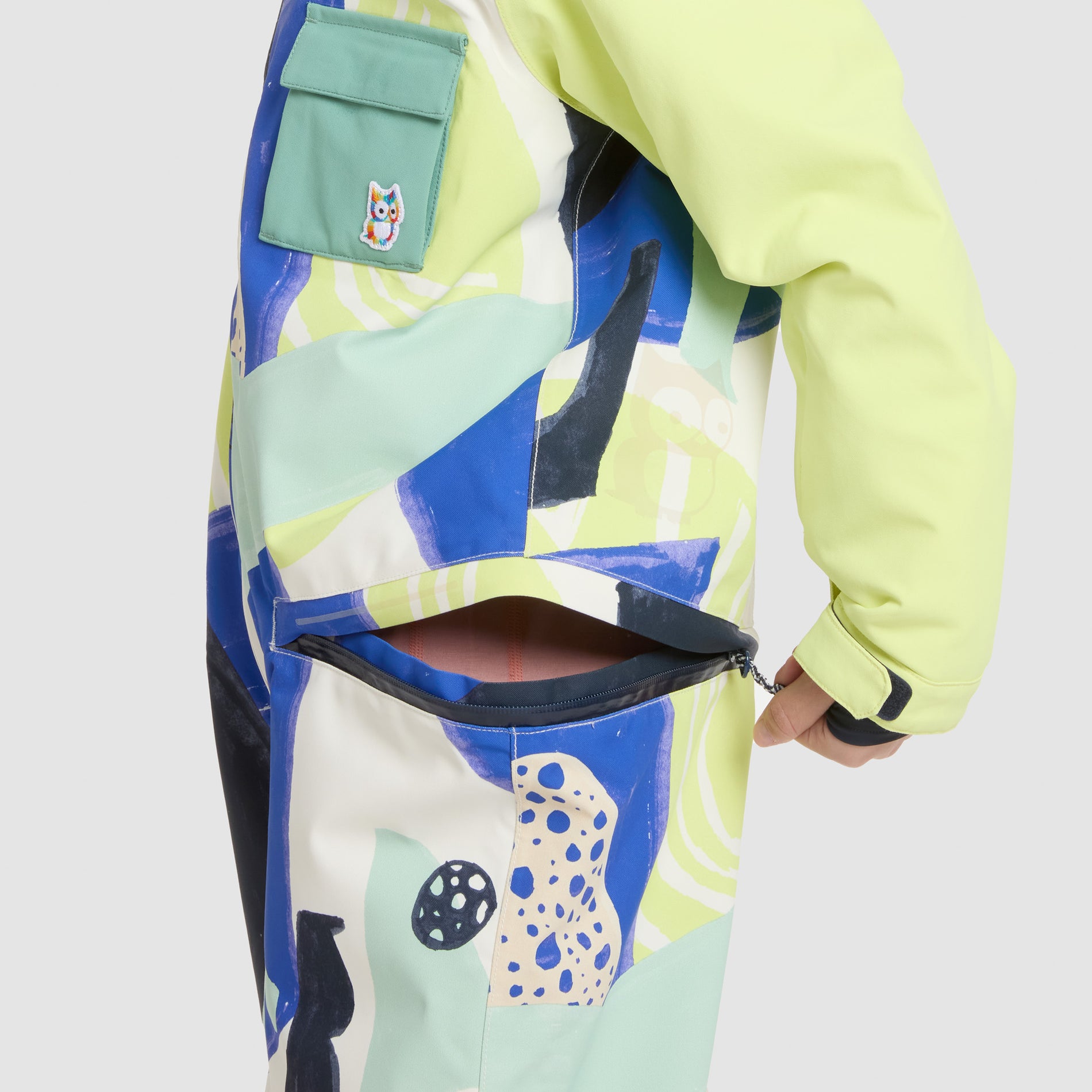 Quest snow overall Upcycled (5)