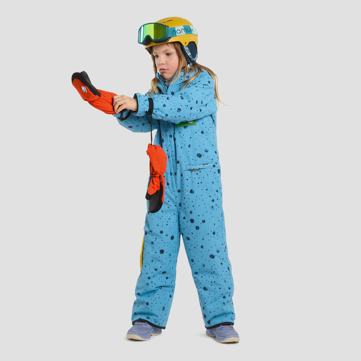 Quest snow overall Upcycled