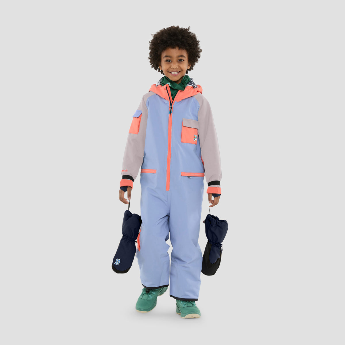 Quest snow overall Upcycled