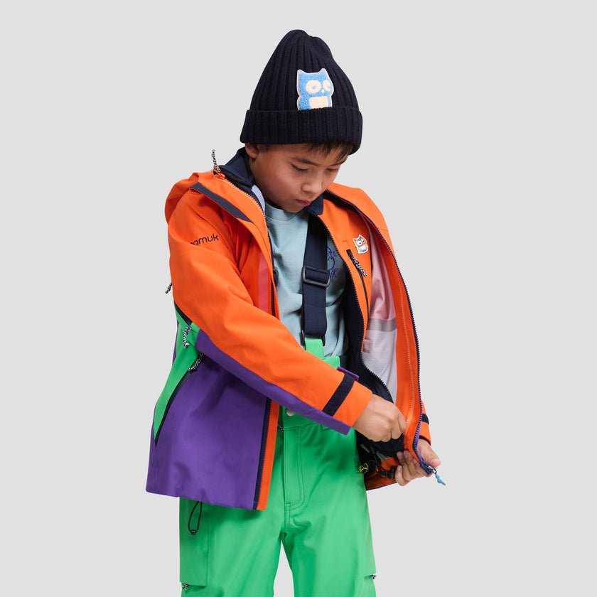 Turas 3 layer all season jacket Upcycled (5)