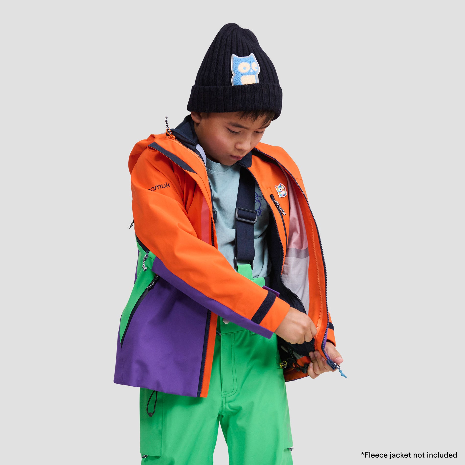 Turas 3 layer all season jacket Upcycled (4)