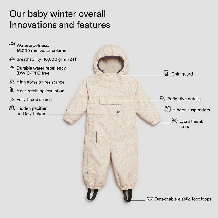 Zack baby winter overall 