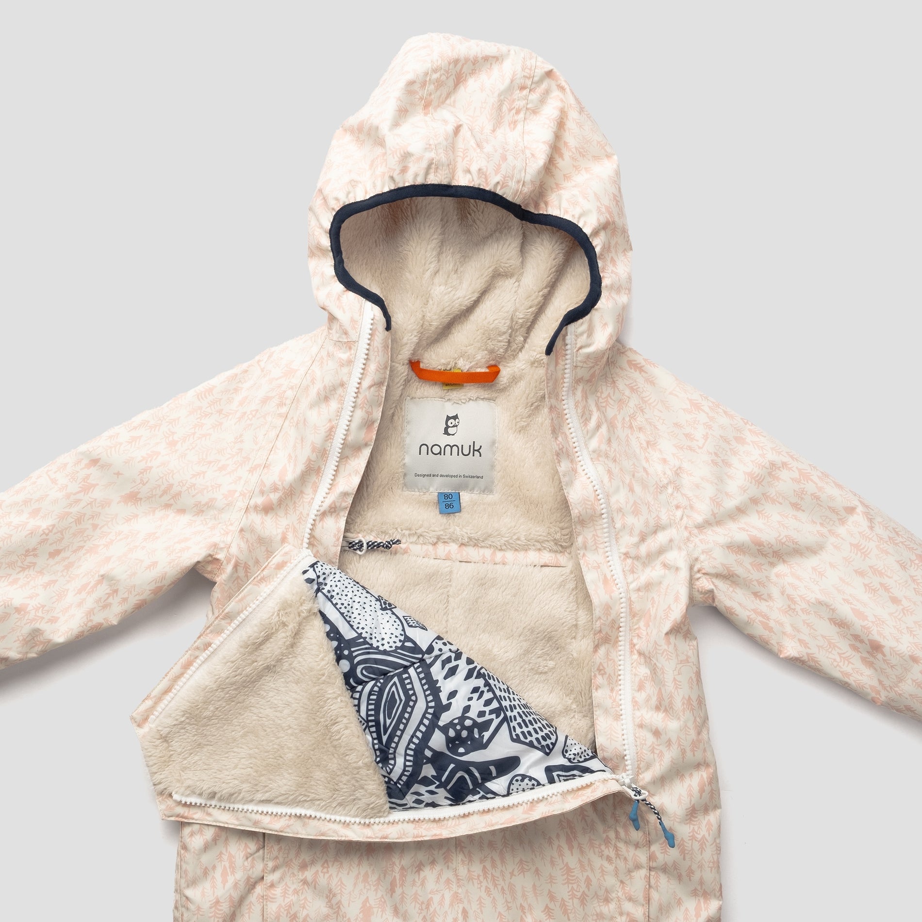 Zack baby winter overall "Forest" (7)