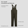 Disa heavy twill overall long (4)